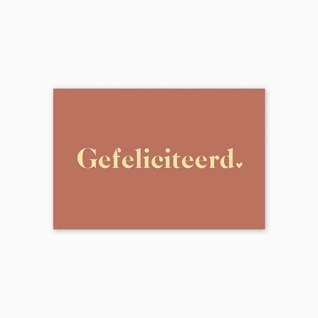 Wenskaarten set